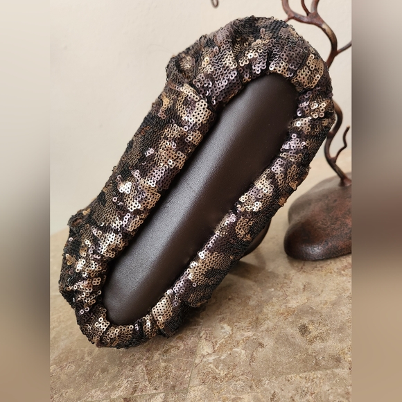 Coach Madison Sophia Ocelot Sequin Satchel Crossbody Mini (18638) RARE! - Picture 4 of 16